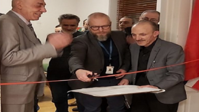 صورة افتتاح أول مركز ثقافي فلسطيني في النرويج