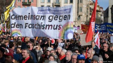 صورة المانيا.. الآلاف يتظاهرون ضد “اليمين المتطرف” في ايرفورت