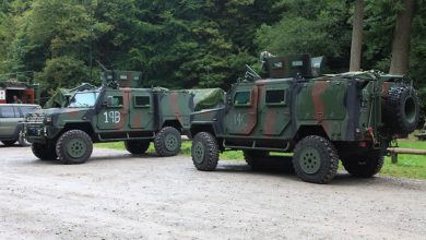 صورة سرقة مركبتين عسكريتين من القوات المسلحة السويدية