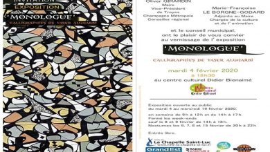 صورة “مونولوج”.. معرض فردي للفنان “ياسر الغربي” في فرنسا