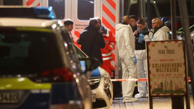 صورة هجوم فرانكفورت.. ارتفاع عدد القتلى إلى تسعة والعثور على جثة منفذ الهجوم