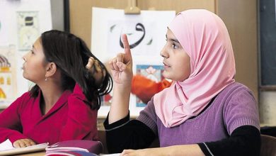صورة “علامة قمع”.. مطالبات بمنع الحجاب في المدارس الابتدائية في هامبورغ