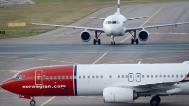 صورة الخطوط النرويجية تعلن إفلاس أربع شركات طيران