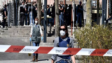 صورة قتيلان وجرحى في اعتداء نفذه لاجئ شرقي فرنسا
