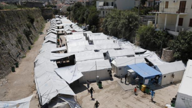 صورة اليونان.. كورونا يصيب اثنين من اللاجئين في جزيرة ليسبوس