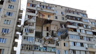 صورة أوكرانيا.. قتيلان جراء انفجار في بناء سكني