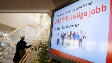 صورة رقم قياسي .. البطالة في السويد تتجاوز الـ 9 %