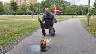 صورة السويد: حزب متطرف دنماركي متورط بحرق نسخة القرآن
