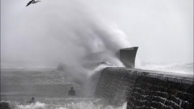 صورة العاصفة “أليكس” تضرب غرب فرنسا