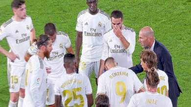 صورة هزيمة قاسية لريال مدريد في مستهل مشواره في دوري الأبطال