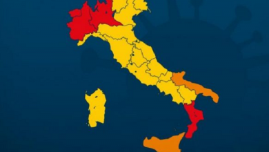 صورة إيطاليا تضيف مقاطعات جديدة للمناطق “شديدة الخطورة” بكورونا