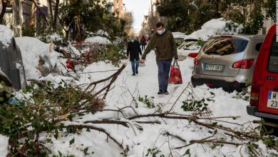 صورة إسبانيا: مقتل أربعة أشخاص نتيجة العواصف الثلجية.. وإغلاق لبعض المدراس