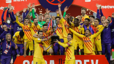 صورة برباعية نظيفة.. برشلونة يفوز بكأس ملك إسبانيا على حساب بيلباو
