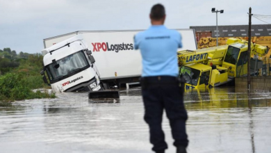 صورة الفيضانات تجتاح عدة مناطق في جنوب فرنسا