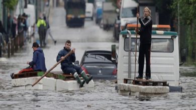 صورة الأرصاد الجوية الفرنسية تحذر من فيضانات غامرة في جنوب البلاد