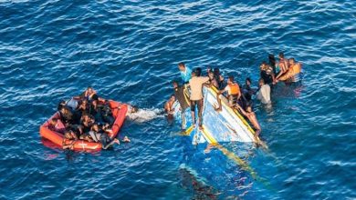 صورة قتلى ومفقودين في غرق قارب قبالة سواحل إسبانيا