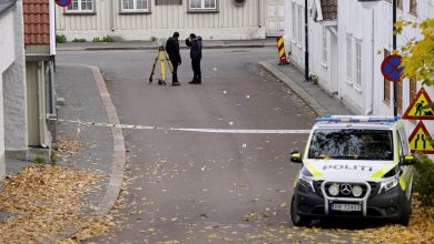 صورة هجوم النرويج.. الشرطة: الرجل دنماركي ويبدو أنه “عملا إرهابيا”