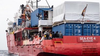 صورة السفينة الإنسانية “سي آي 4” تنقذ مئات المهاجرين قبالة مالطا
