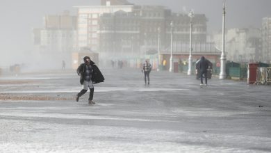 صورة العاصفة يونس تصل السويد تحت اسم نورا.. والأرصاد الجوية تستمر في التحذير