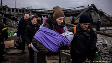 صورة الأمم المتحدة: نحو 10 ملايين أوكراني بين نازح ولاجئ منذ بداية الحرب