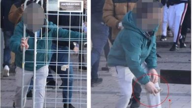 صورة السويد..السجن لرجل بتهمة إلقاء الحجارة على الشرطة خلال احتجاجات حرق القرآن