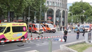 صورة مقتل شخص وإصابة العشرات في حادث دهس لتجمع وسط برلين