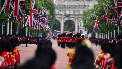 صورة انطلاق احتفالات “اليوبيل البلاتيني” لجلوس ملكة بريطانيا إليزابيث على العرش
