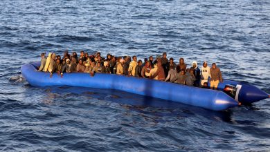 صورة السلطات المغربية: إنقاذ 257 مهاجرا خلال محاولتهم عبور البحر نحو إسبانيا