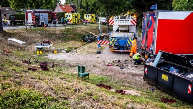صورة مقتل 6 أشخاص بعد انحراف شاحنة نحو حفلة شواء في هولندا