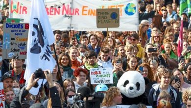 صورة الآلاف يتظاهرون في ألمانيا ضد التغير المناخي
