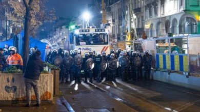صورة أعمال شغب في بلجيكا بعد فوز منتخب المغرب.. واعتقال 140 شخصا