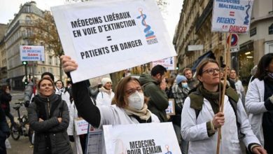 صورة إضراب جديد للأطباء في فرنسا لمدة أسبوع