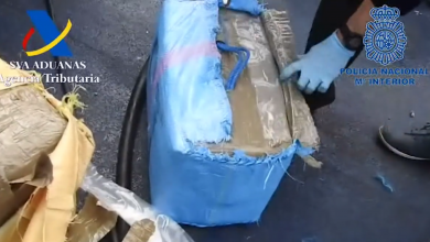 صورة إسبانيا تضبط 4.4 طن من الحشيش قادم من المغرب “فيديو”