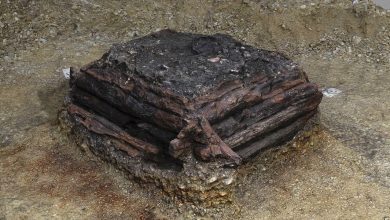 صورة اكتشاف بئر عمره 3 آلاف عام في جنوب ألمانيا بداخله مجوهرات وخزف