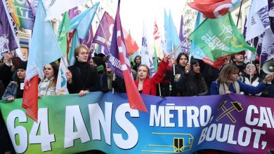 صورة موجة جديدة من الاحتجاجات تشهدها فرنسا ضد مشروع التقاعد
