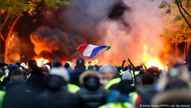 صورة “الثلاثاء الساخن”.. فرنسا تترقب موجة احتجاجات عاشرة ضد قانون التقاعد