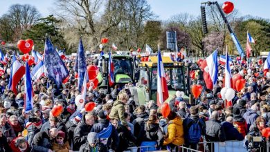 صورة 10 آلاف مزارع يتظاهرون في هولندا ضد خطط الحكومة البيئية