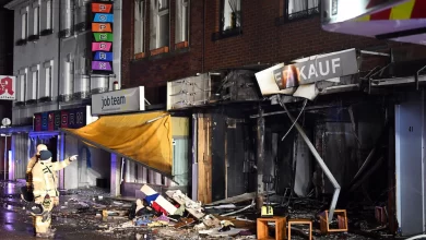 صورة إصابة 15 شخصا إثر انفجار في مبنى غربي ألمانيا