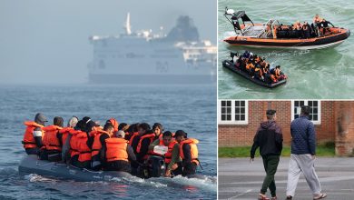 صورة الحكومة البريطانية تستأجر قاربا كبيرا لإيواء المئات من طالبي اللجوء