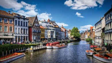 صورة “غنت” البلجيكية مدينة الدفء والهواء النقي تعرض للسائح تجارب مميزة