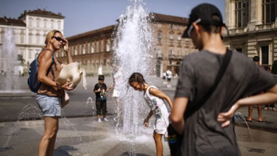 صورة الحرارة في بعض مناطق إيطاليا قد تصل لـ 48 مئوية الأربعاء