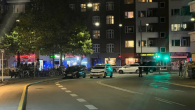 صورة مقتل شخص وإصابة آخرين بإطلاق نار في كوبنهاغن