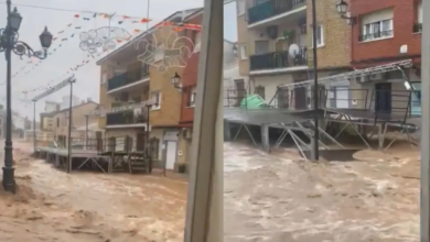 صورة الفيضانات تجتاح إسبانيا.. والسلطات تطالب السكان البقاء بالمنازل