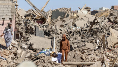 صورة وسط سباق مع الزمن للعثور على ناجين.. عدد ضحايا زلزال المغرب يتجاوز 2680