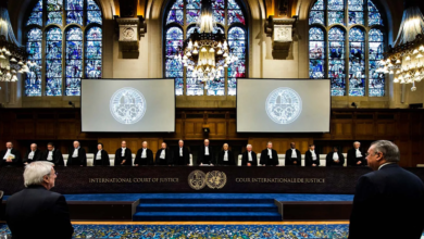 صورة محكمة العدل الدولية تنظر الشهر المقبل في دعوى ضد النظام السوري