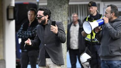 صورة الشرطة السويدية تستجوب المتطرف “سلوان” حارق القرآن