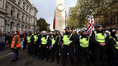 صورة الحكومة البريطانية تتهم شرطة لندن بالتحيز للفلسطينيين