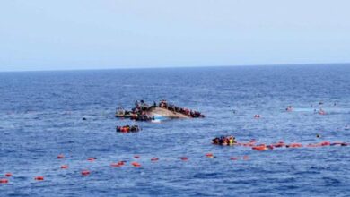 صورة وفاة 14 مهاجرا غرقا قبالة سواحل المغرب