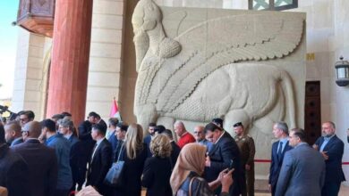 صورة إيطاليا تهدي العراق نسخة طبق الأصل لتمثال “ثور النمرود”