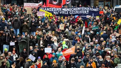 صورة وسط تأييد الألمان.. استمرار المظاهرات في جميع أنحاء البلاد ضد اليمين المتطرف